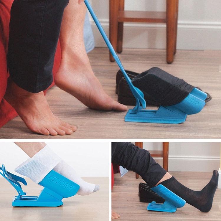 Easy Sock Helper for Pain-Free Dressing Without Strain or Twisting