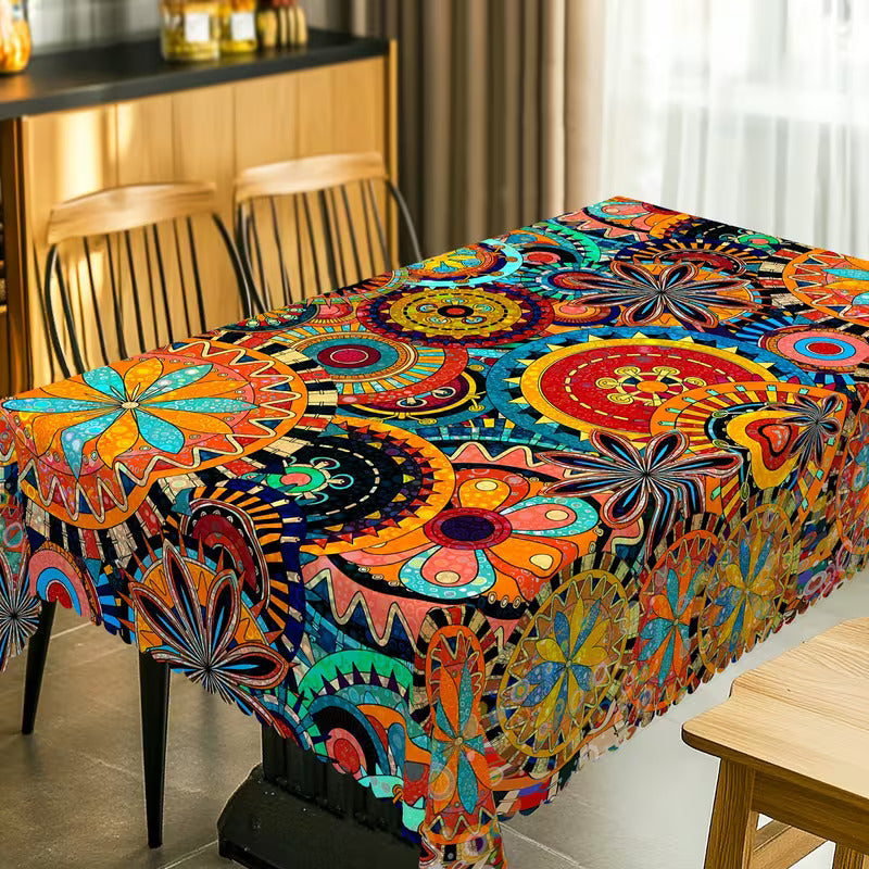 FireGlow™ Tablecloth — Dazzling Color and Rock-Solid Protection for Effortless, Elegant Dining