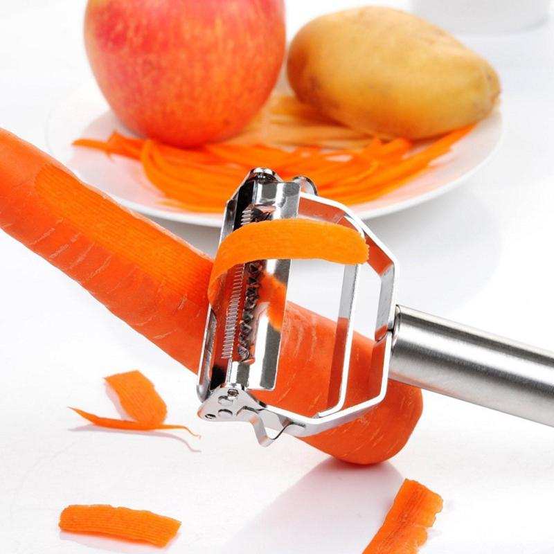 Vegetable Peeler | Dual Blades | Stainless Steel | Kitchen Cutter