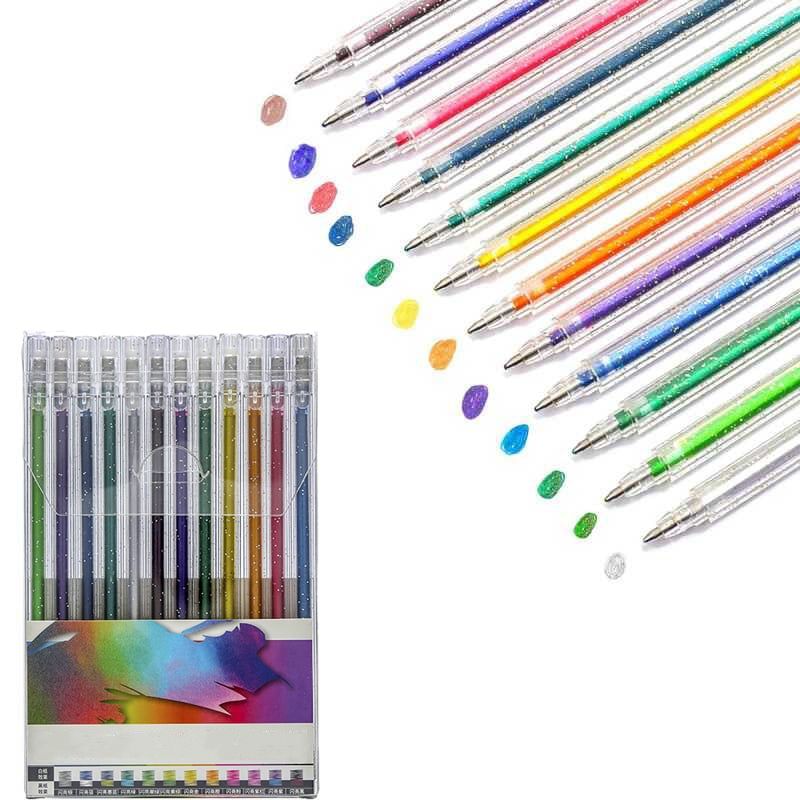 LuminaShine™ Glitter Gel Pens — Ignite Your Creativity with Smooth, Sparkling Masterpieces