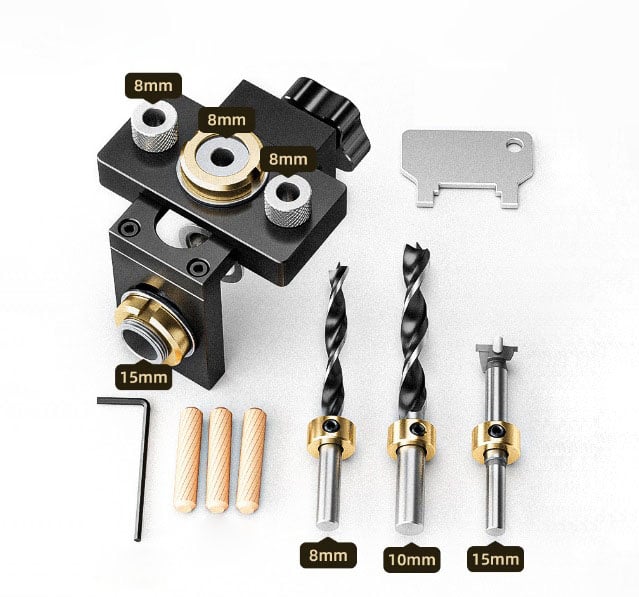 MasterMark™ 3-in-1 Doweling Jig — Nail Perfect Wood Joints That Last a Lifetime