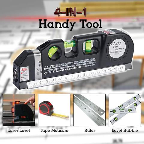 Laser Level Tool for Straight Lines - Easy to Use Like a Pro