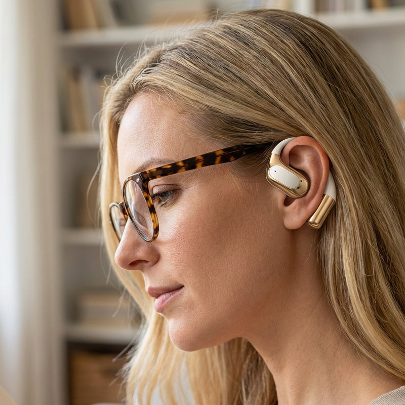RaminaFlow™ — All-Day Comfort and Crystal-Clear Sound Without the Earache