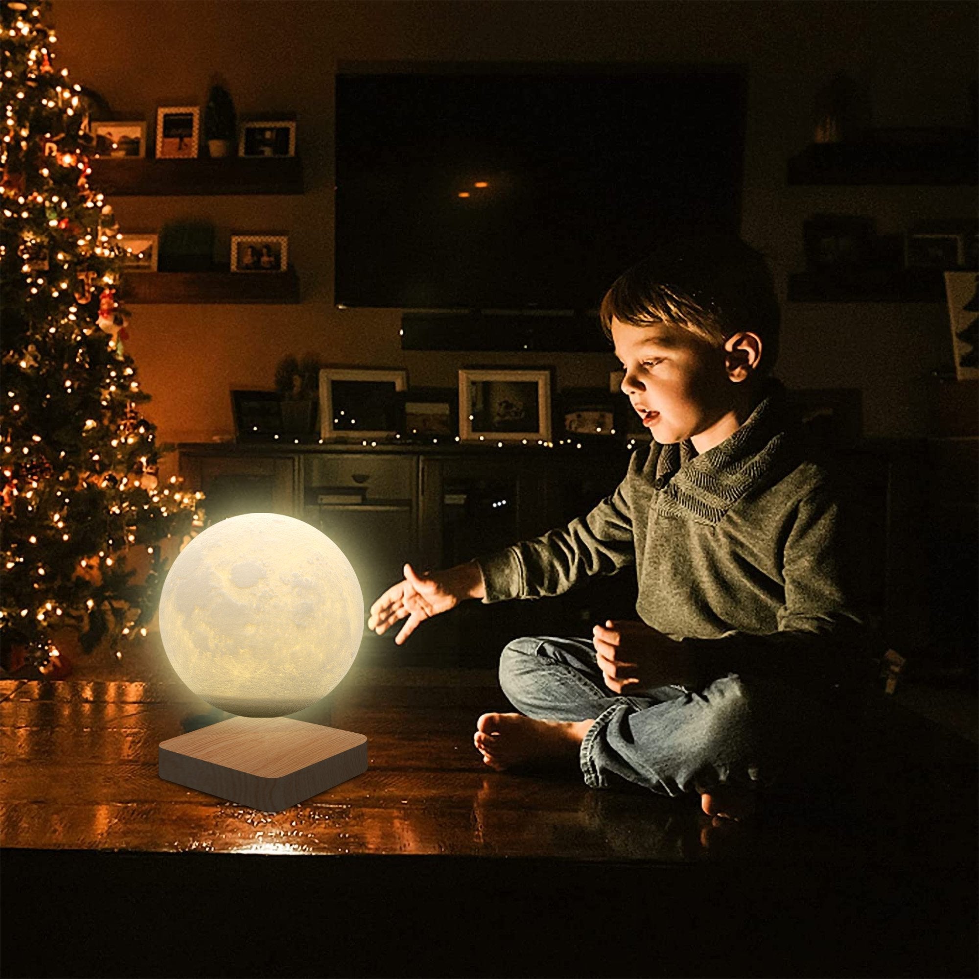 Levitating Moon Lamp