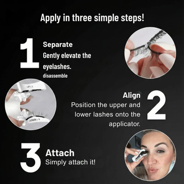 Magnetic Eyelashes for Perfect Lashes in Seconds, No Glue Needed