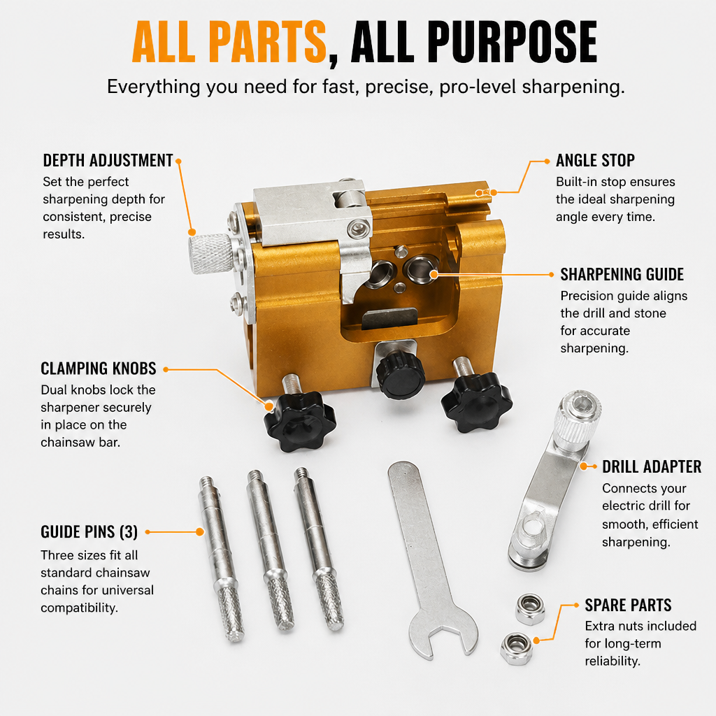 AceEdge™ — Transform Your Chainsaw into a Razor-Sharp Beast in Minutes