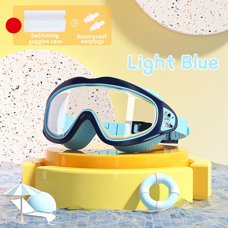 Kids' HD Swim Goggles – UV Protection and Anti-Fog Feature