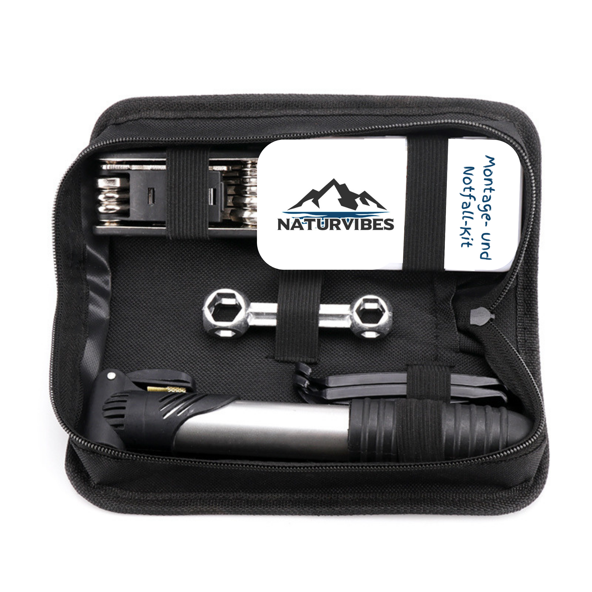 Comprehensive Assembly and Emergency Kit for Bikers