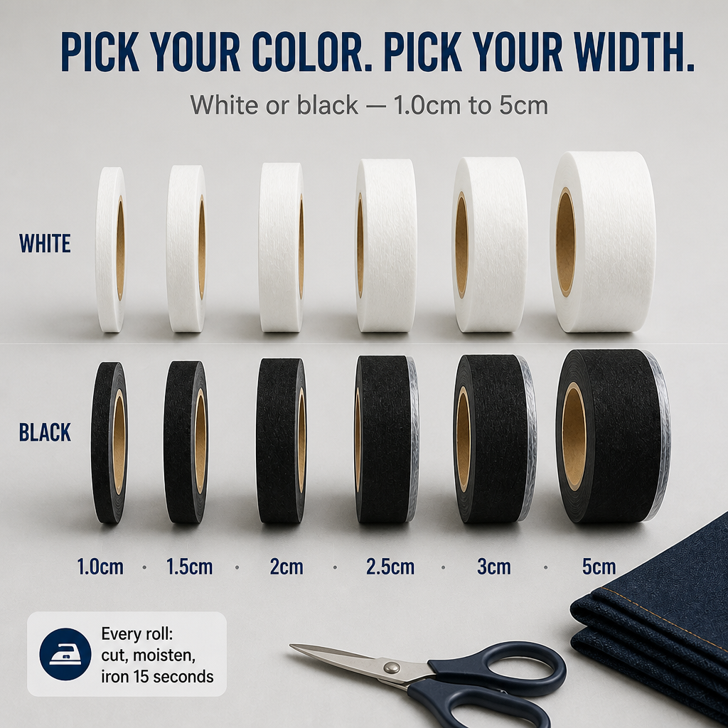TessiBond™ — Fix Fabrics Instantly with Rock-Solid, No-Sew Confidence