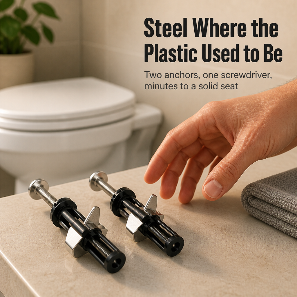 TitanGrip™ — Lock Your Toilet Seat Solid for Total Bathroom Peace