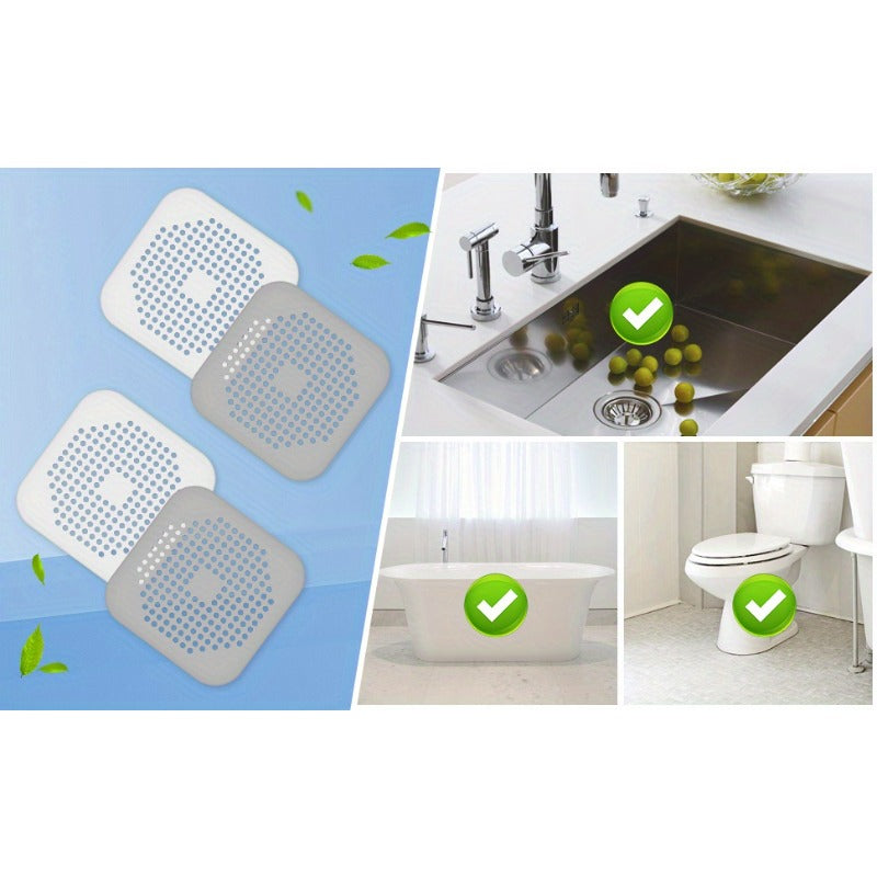 Silicone Drain Filter Set of 4