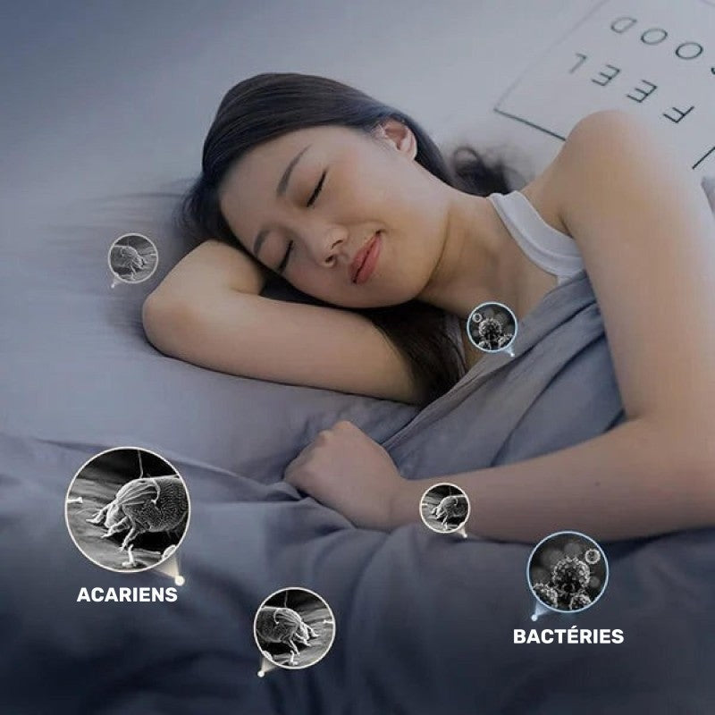 HaloCleanse™ — Breathe Easy and Sleep Soundly in a Pure, Allergen-Free Bed
