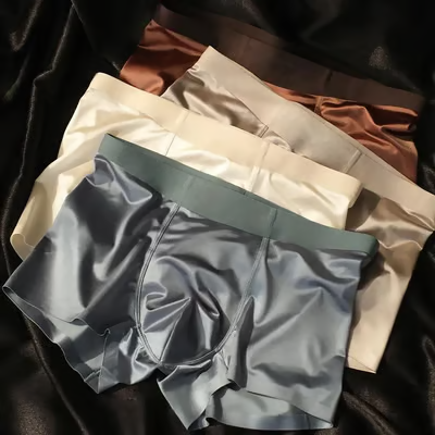BreezeSilk™ Boxer Briefs — Stay Dry, Fresh & Confident All Day in Feather-Light Luxury