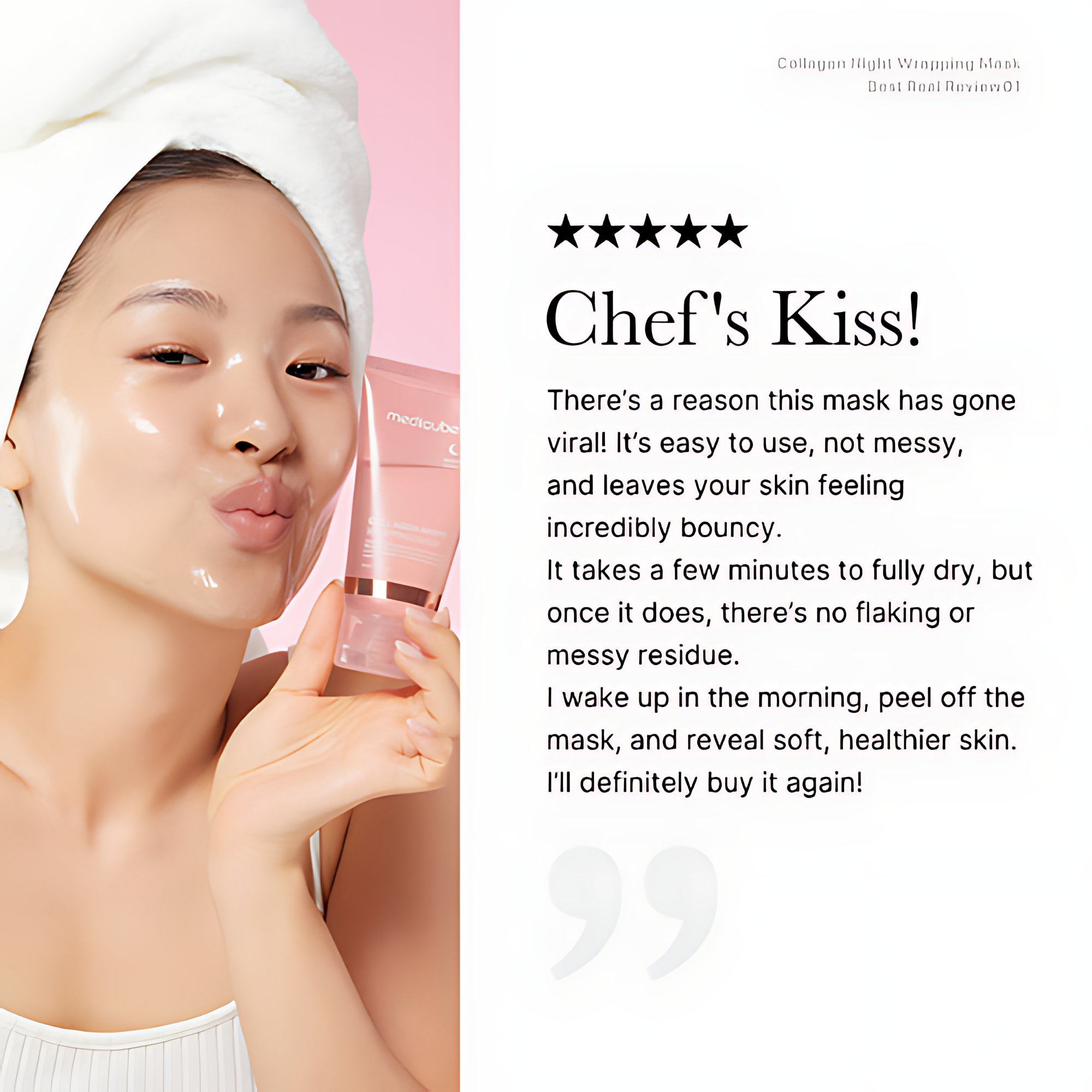 LumaVeil™ Collagen Night Wrap — Wake Up to Firmer, Radiant Skin That Glows With Youthful Confidence