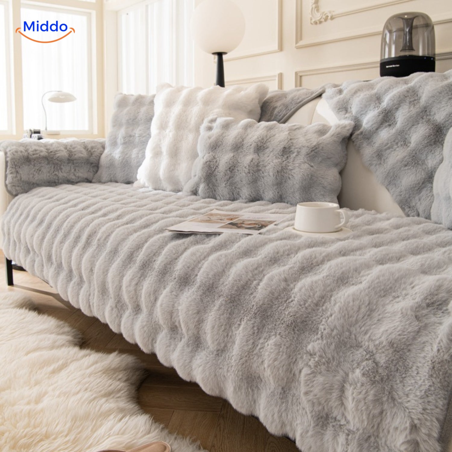 VelvEase™ Winter Covers — Turn Your Sofa into a Warm, Scratch-Free Haven All Season Long