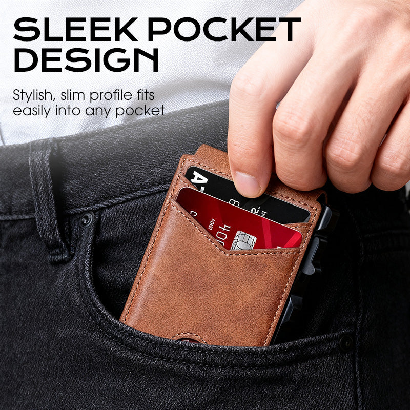 Relaxed Living with a Slim Shield for Card Theft and Loss Protection