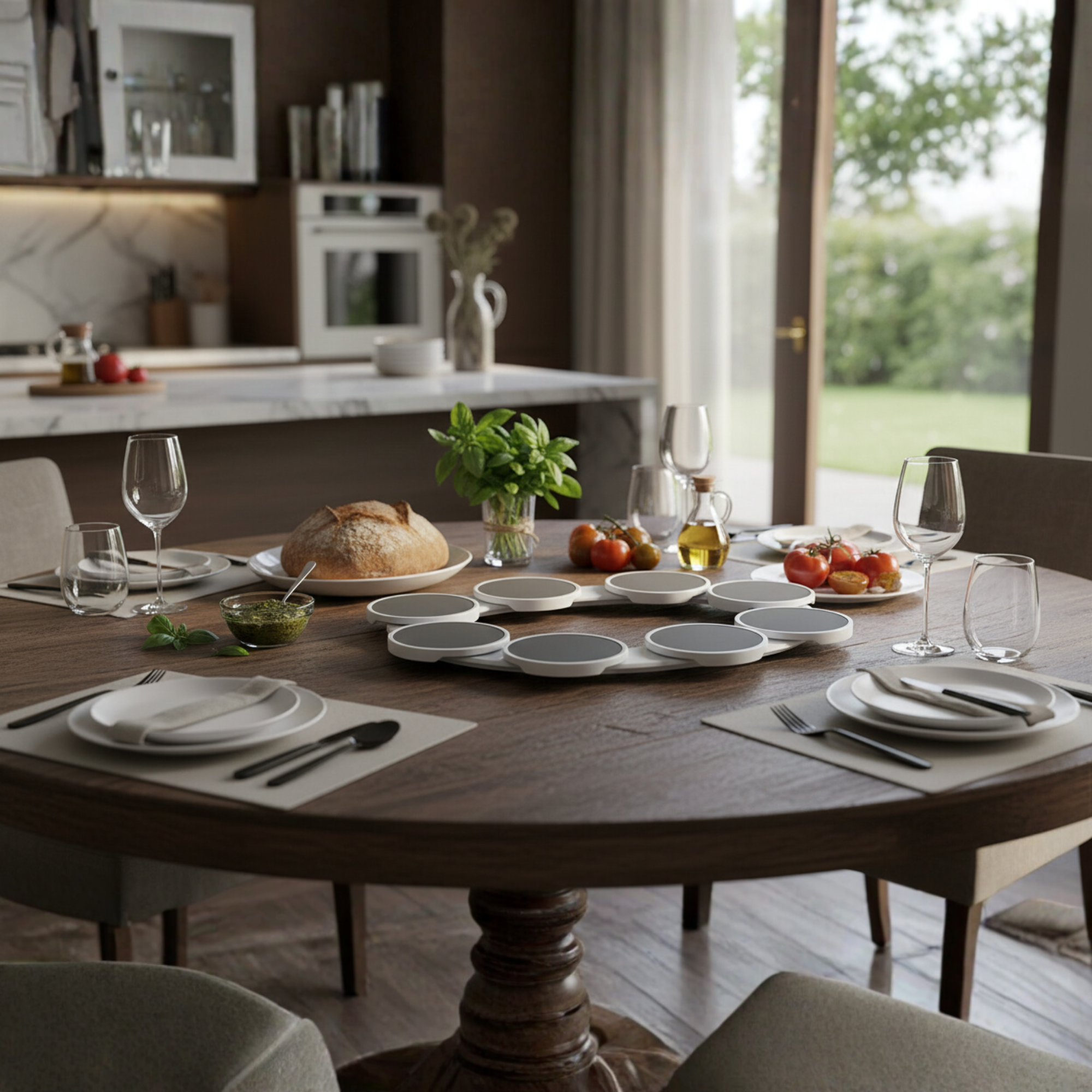 GlideCircle™ — Make Every Meal Effortless, Spill-Free, and Full of Family Joy