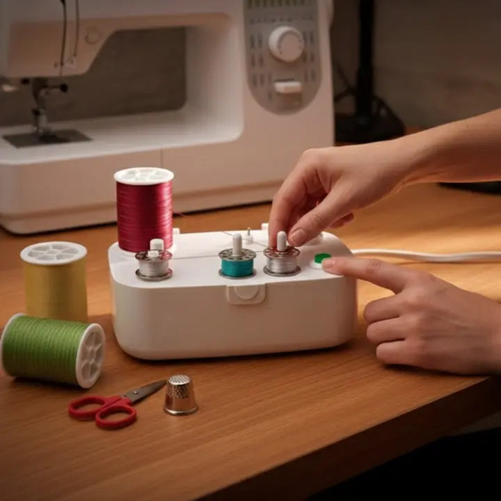Quick Spin Bobbin for Seamless Sewing Experience