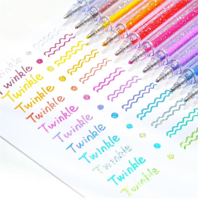 LuminaShine™ Glitter Gel Pens — Ignite Your Creativity with Smooth, Sparkling Masterpieces