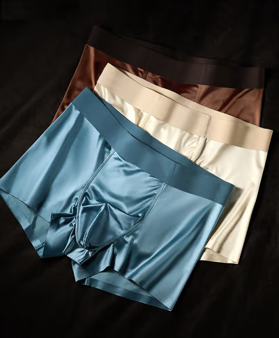 BreezeSilk™ Boxer Briefs — Stay Dry, Fresh & Confident All Day in Feather-Light Luxury