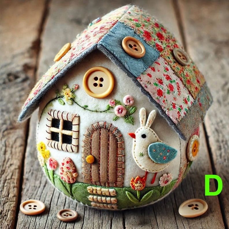StitchNest™ Egg House — Craft Lasting Joy and Colorful Memories This Easter