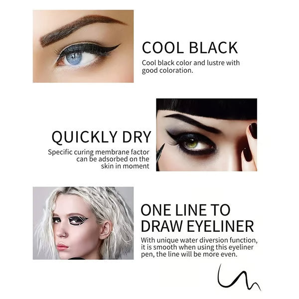 14-Piece Waterproof Gel Eyeliner Set