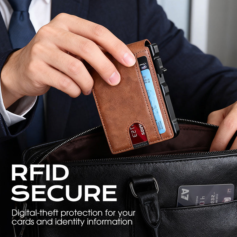 Relaxed Living with a Slim Shield for Card Theft and Loss Protection