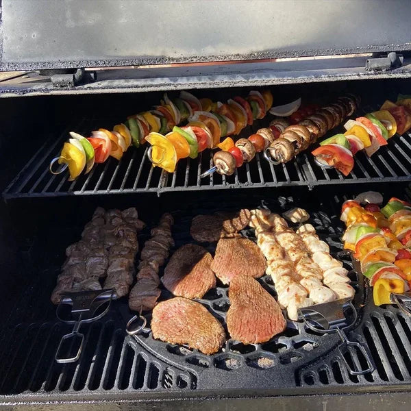 BlazeCraft™ Pro Skewers — Effortless Grill Mastery for Juicy, Perfectly Seared BBQ Every Time