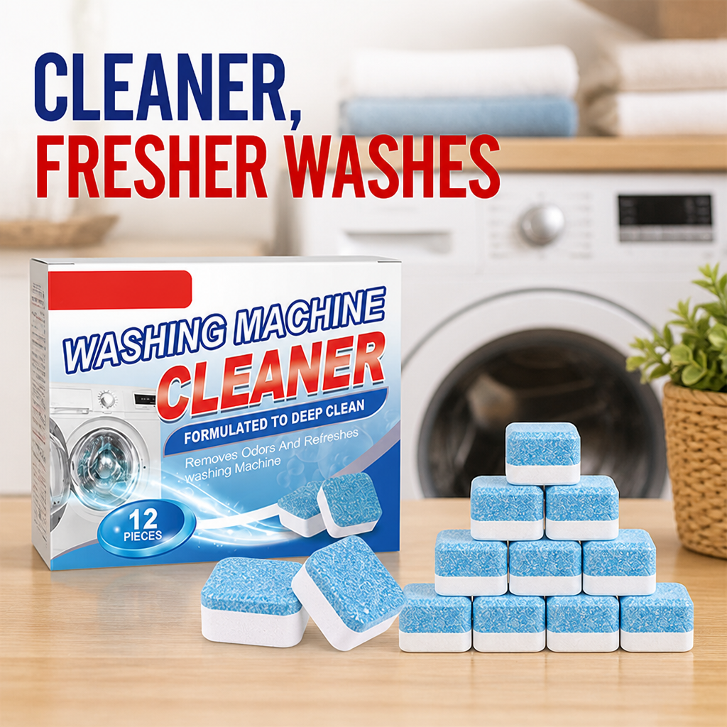 PurifiTab™ — Finally, a Washing Machine That Smells Fresh and Runs Like New Every Time