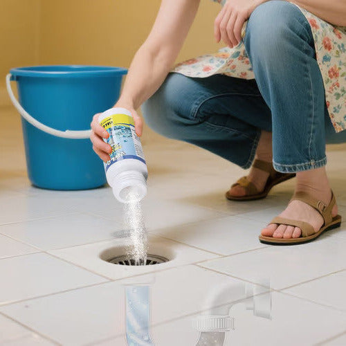 FlowPure™ Drain Rescue — Fast-Acting Enzyme Power for Clear, Fresh, Stress-Free Drains
