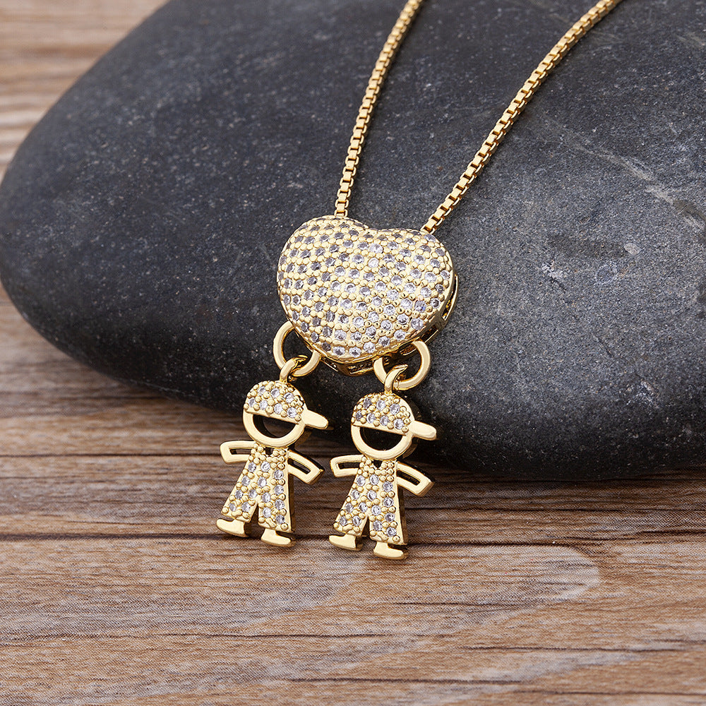 CelestaRay™ Necklace — Carry Your Children’s Love as a Radiant, Everlasting Embrace