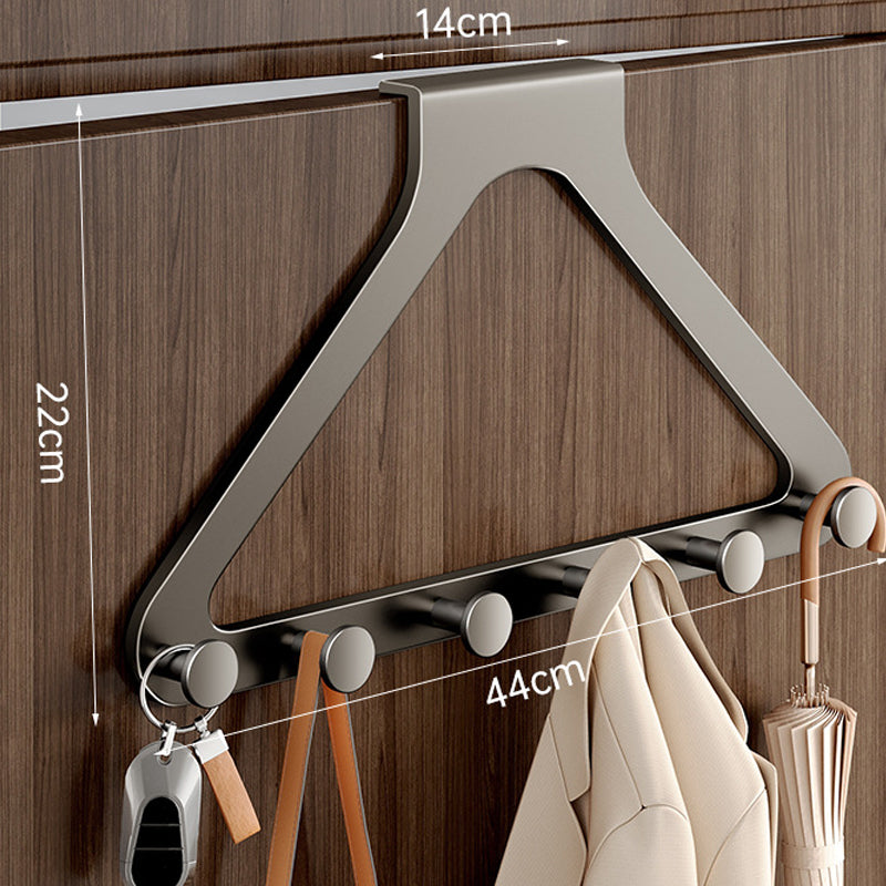 Door Hook Rack for Extra Space and Organization – No Drilling Required