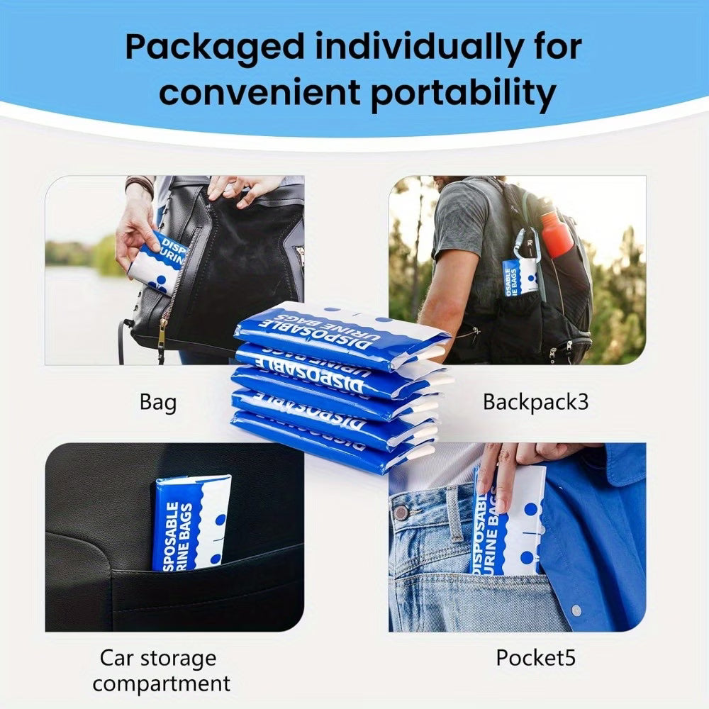 Disposable Urine Bags 800 ml for Car & Travel