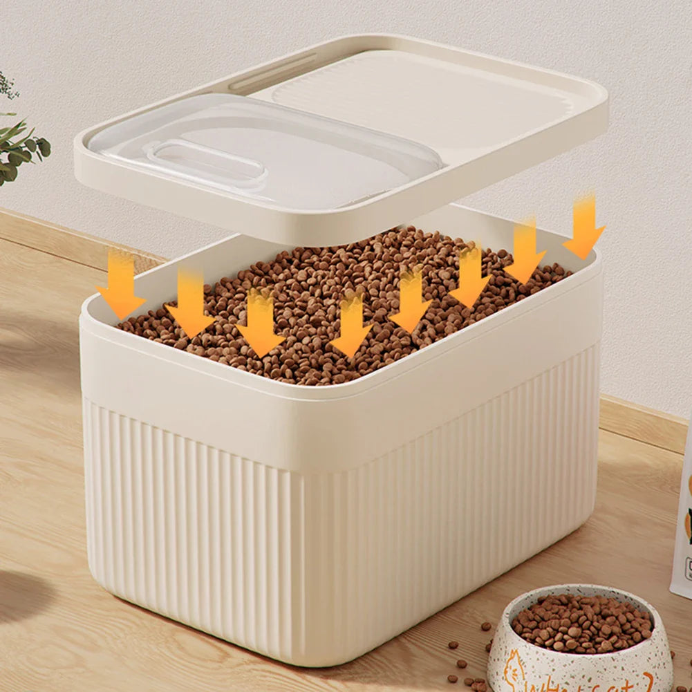Pet Food Container for Fresh, Crunchy Meals for Happy, Healthy Pets Daily