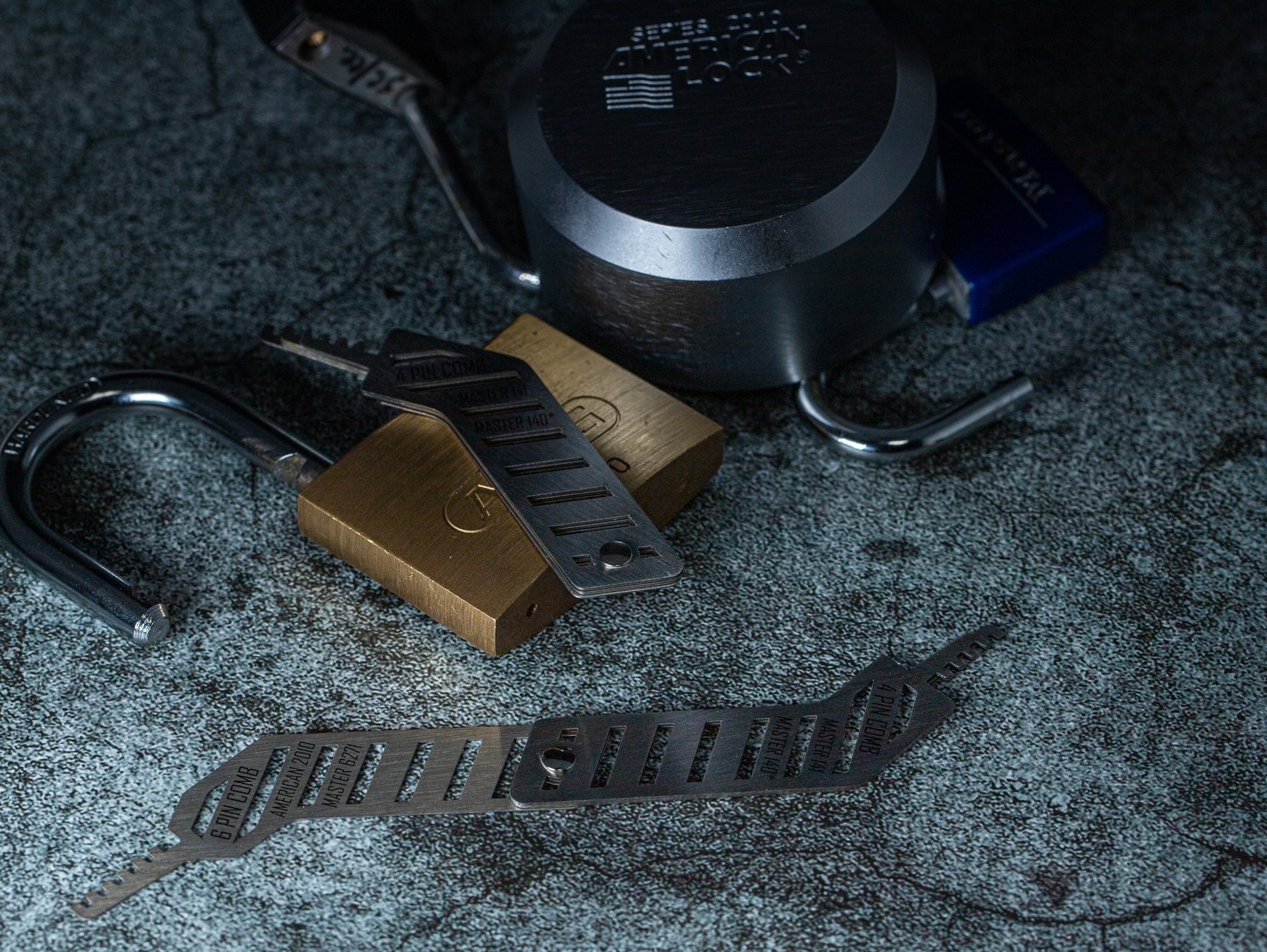 StrikeKey™ Comb Picks — Unlock Every Lock Fast with Pinpoint Precision and Total Confidence