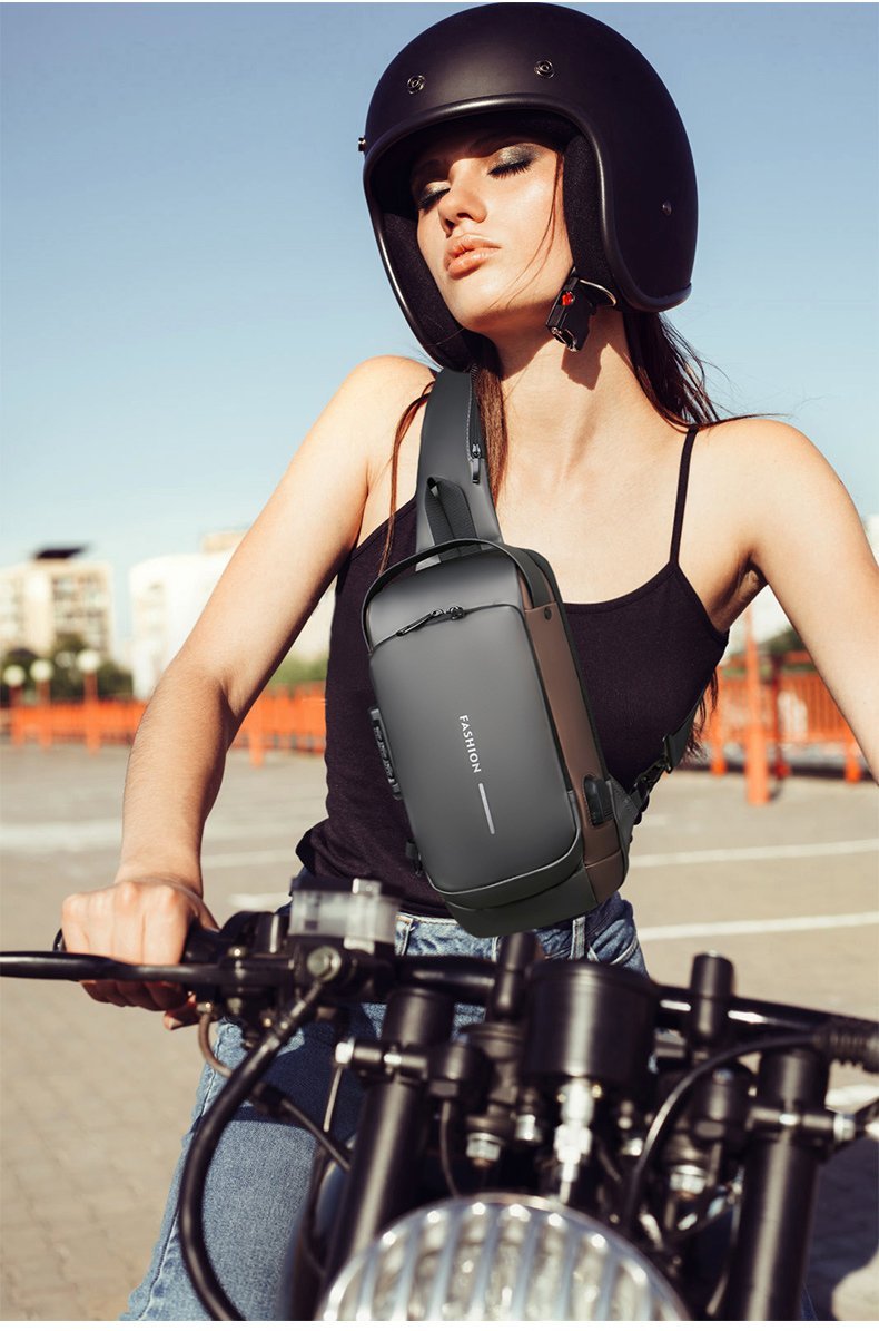 Motorcycle USB Charging Anti-theft Bag