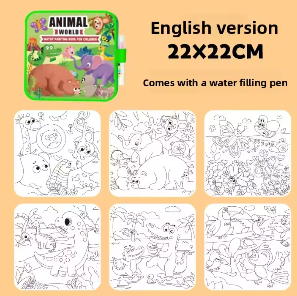 EverSplash™ Water Art Book — Ignite Boundless Creativity with Zero Mess or Fuss