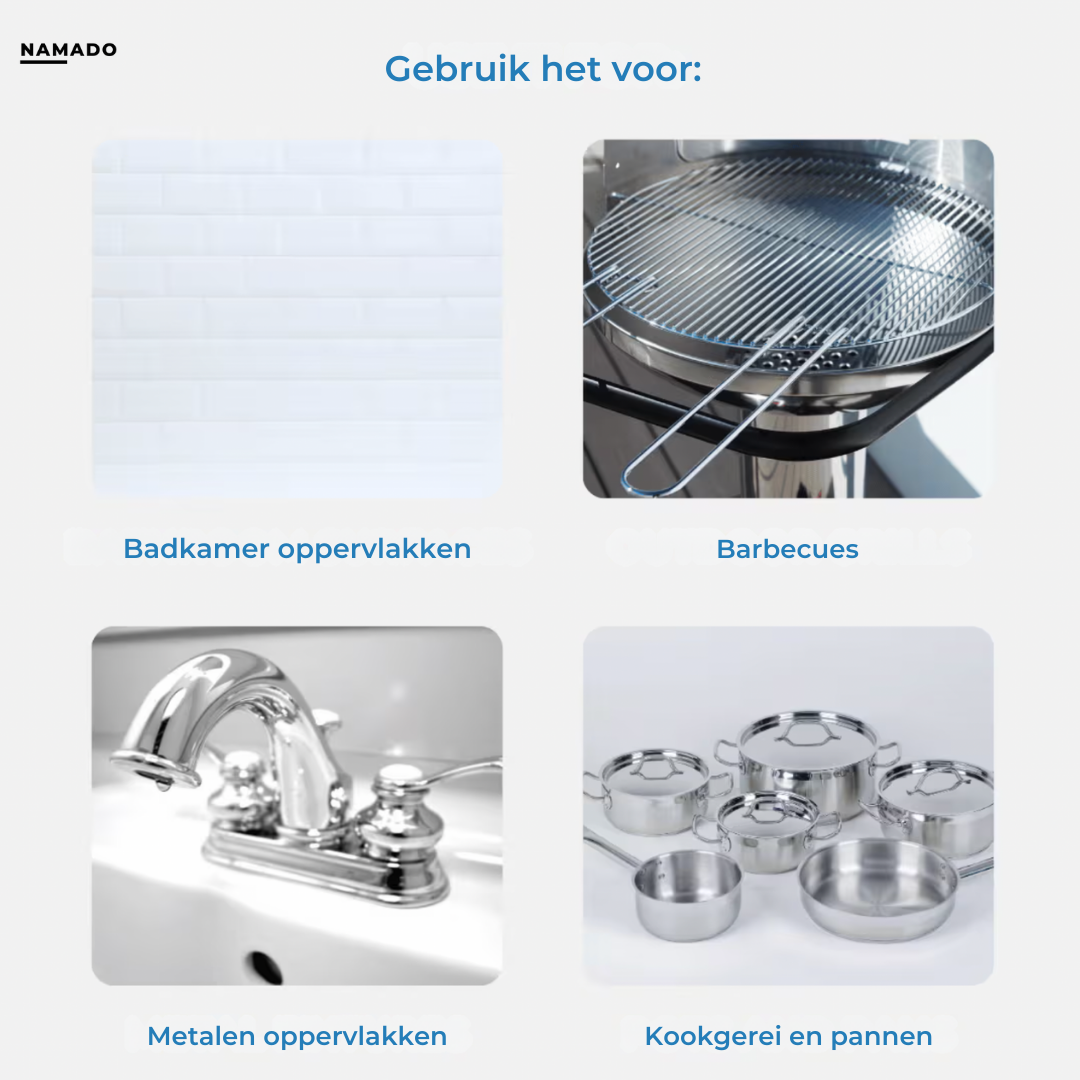 RubiScrub™ — Effortless Shine Without Chemicals or Scrubbing Strain