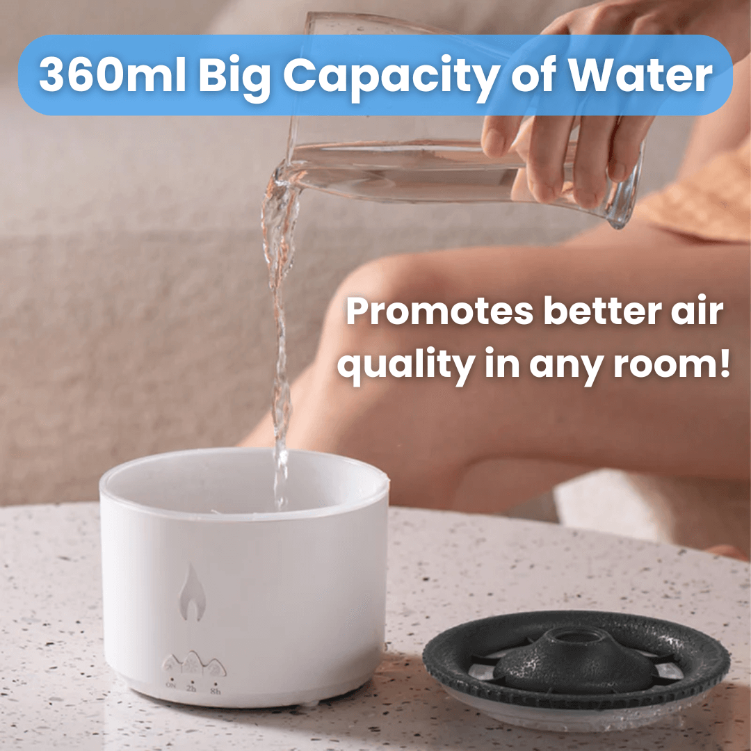 VelaLuxe™ Volcano Diffuser — Create Your Personal Sanctuary of Pure Calm and Clarity