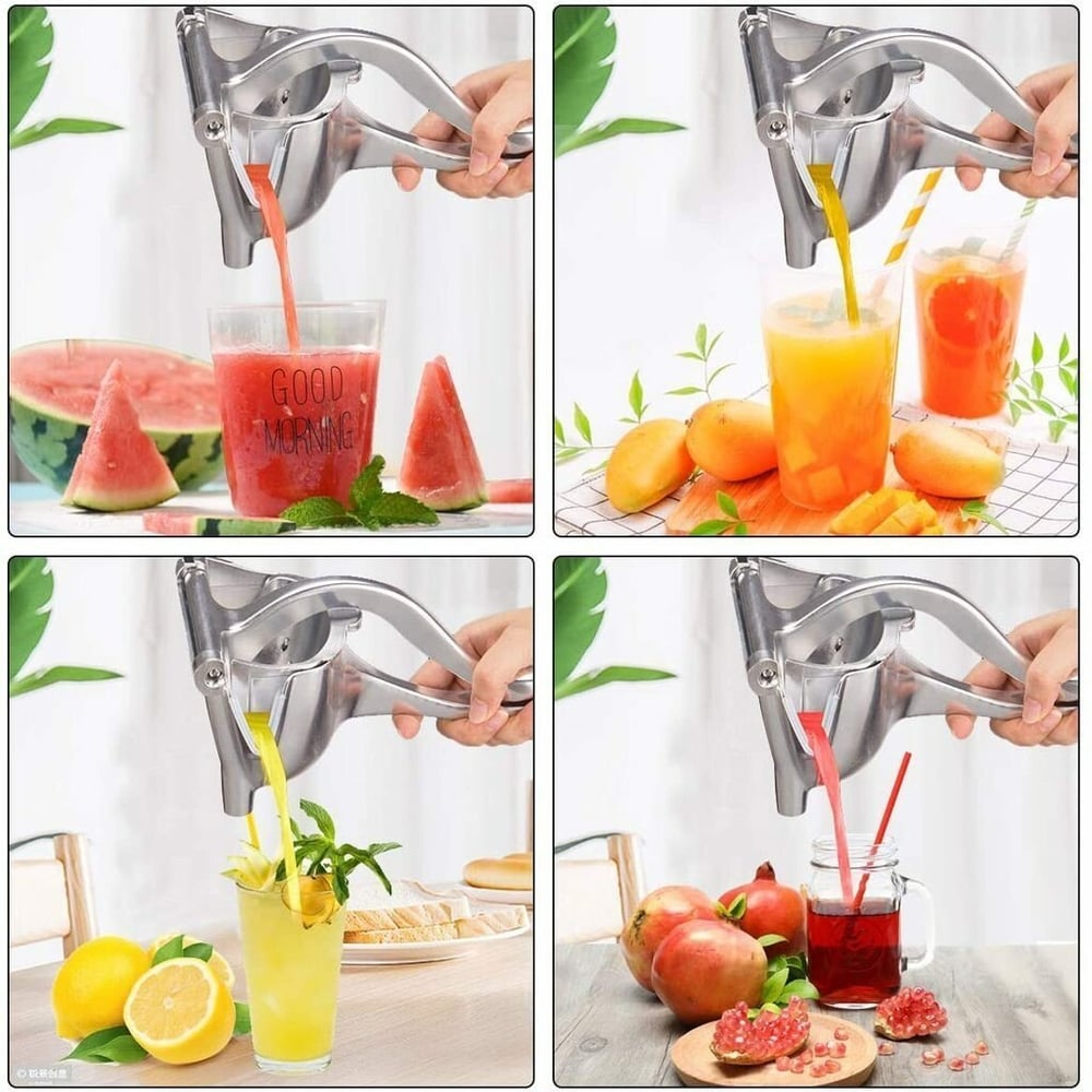 Fresh Juice Maker with One-Hand Operation