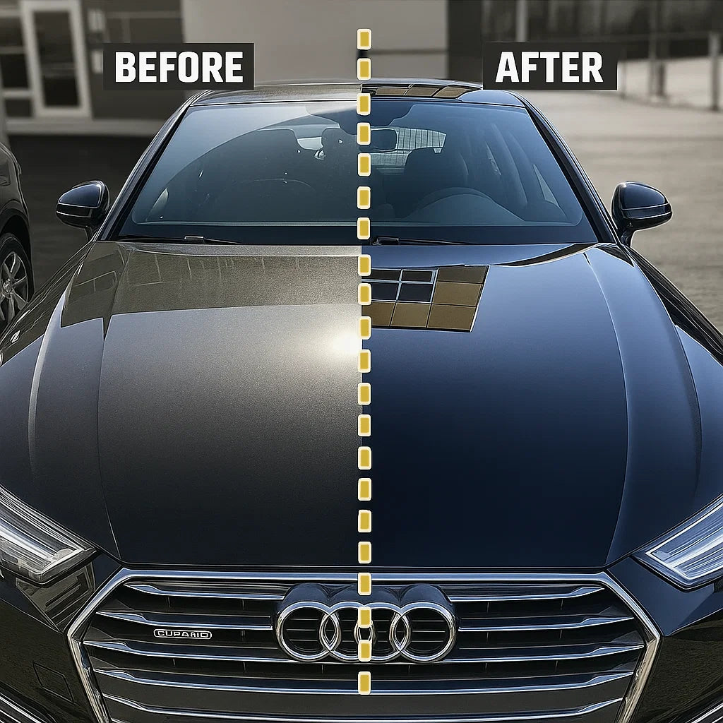 LumiShield™ — Instantly Transform Your Ride with a Brilliant, Waterless Shine