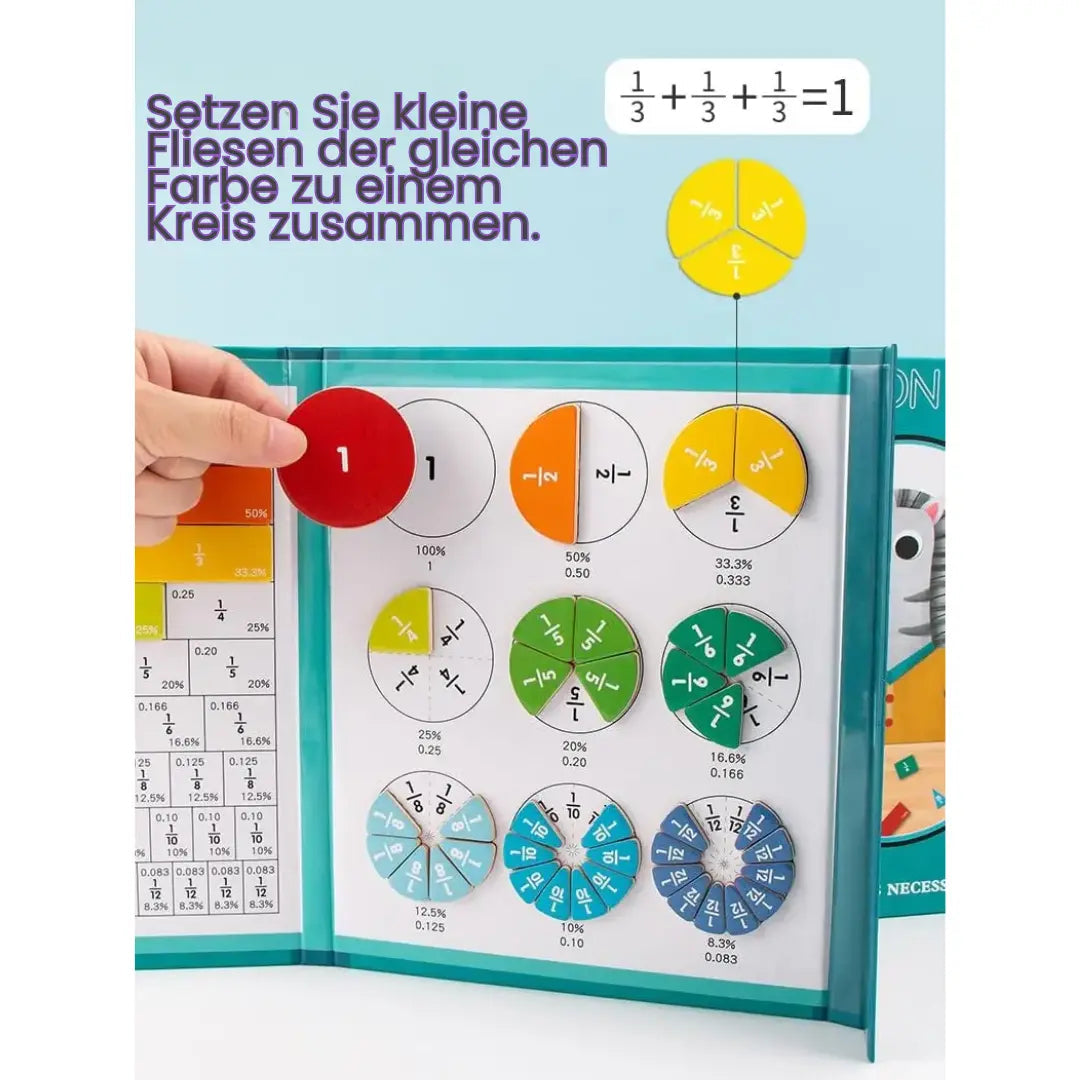 Magnetic Fraction Tiles™ — Unlock Your Child’s Joyful Math Confidence