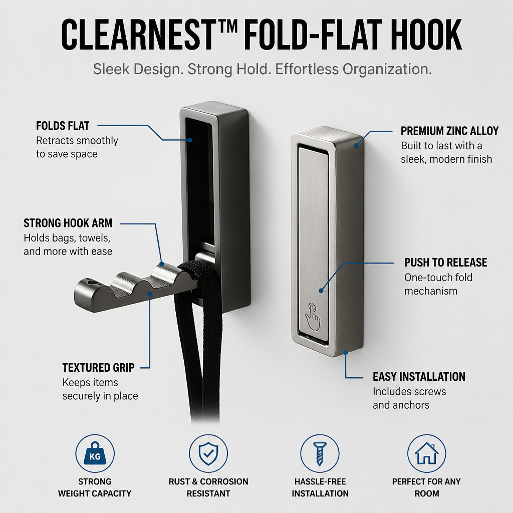 ClearNest™ — Instantly Free Up Space and Bring Calm to Your Home