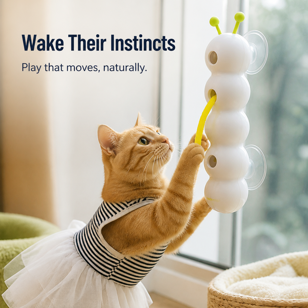PredaPlay™ — Ignite Your Cat’s Wild Instincts for Nonstop, Hands-Free Fun