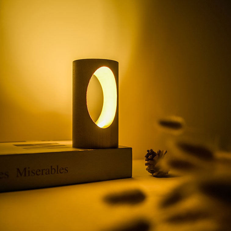 Wooden LED Desk Lamp