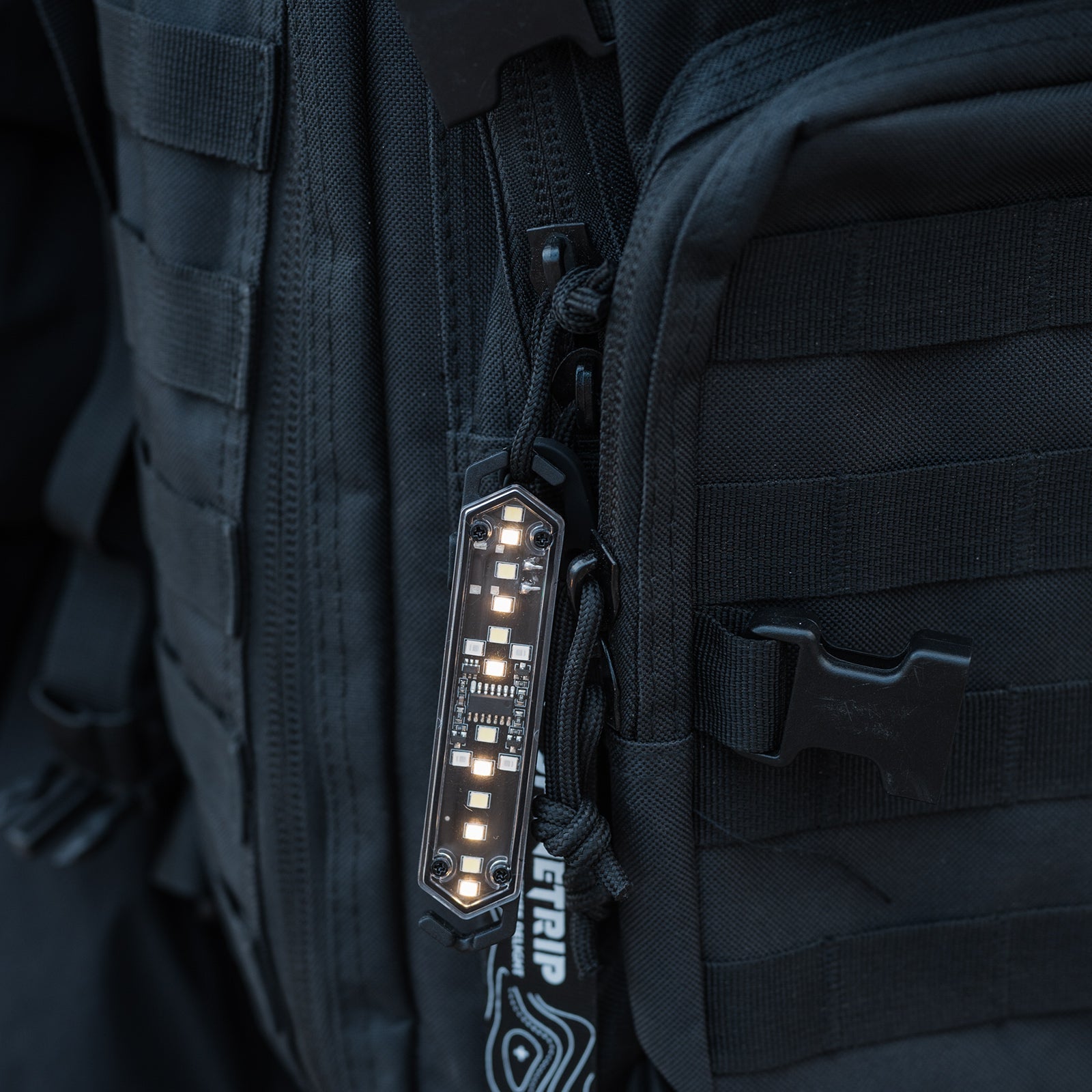 Rechargeable Camping Rope Light Kit with Clips, Type-C Charging