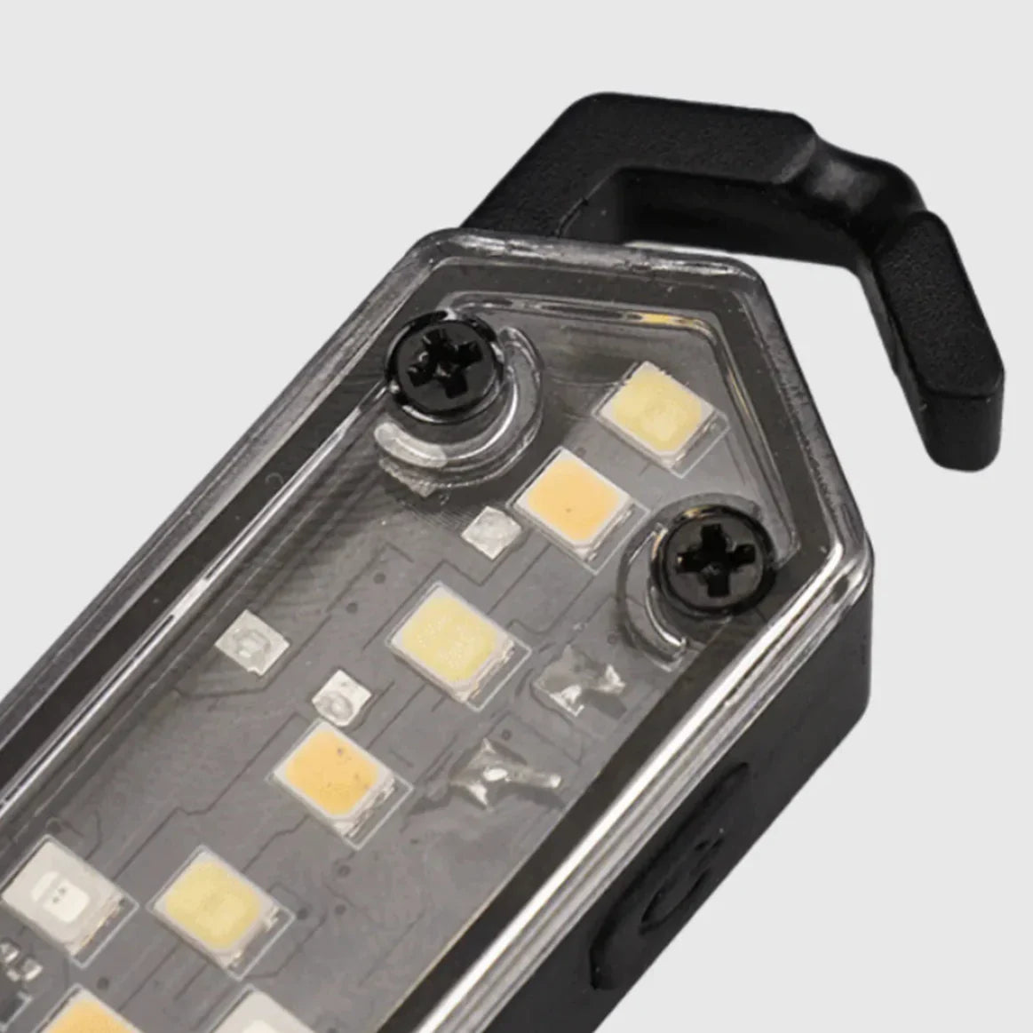 Rechargeable Camping Rope Light Kit with Clips, Type-C Charging