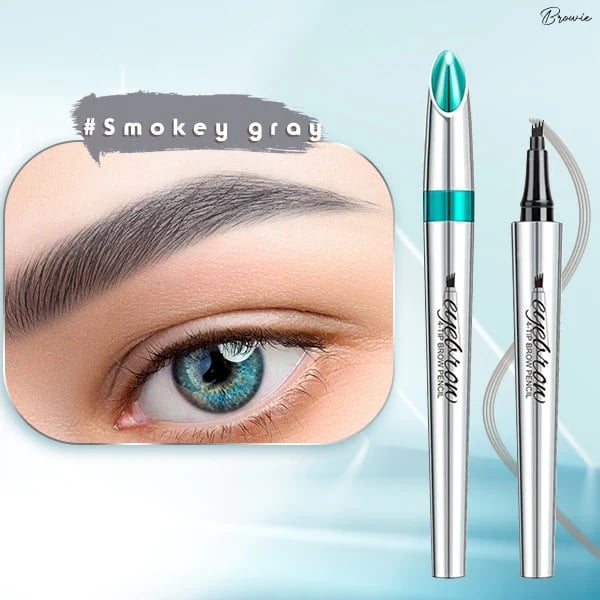 3D Waterproof Eyebrow Pencil Microblading 4 Fork Tip Tattoo Pencil