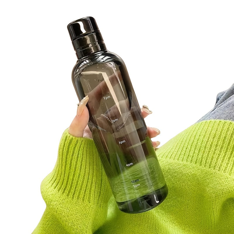 Water Bottle with Time Markers 500/700 ml
