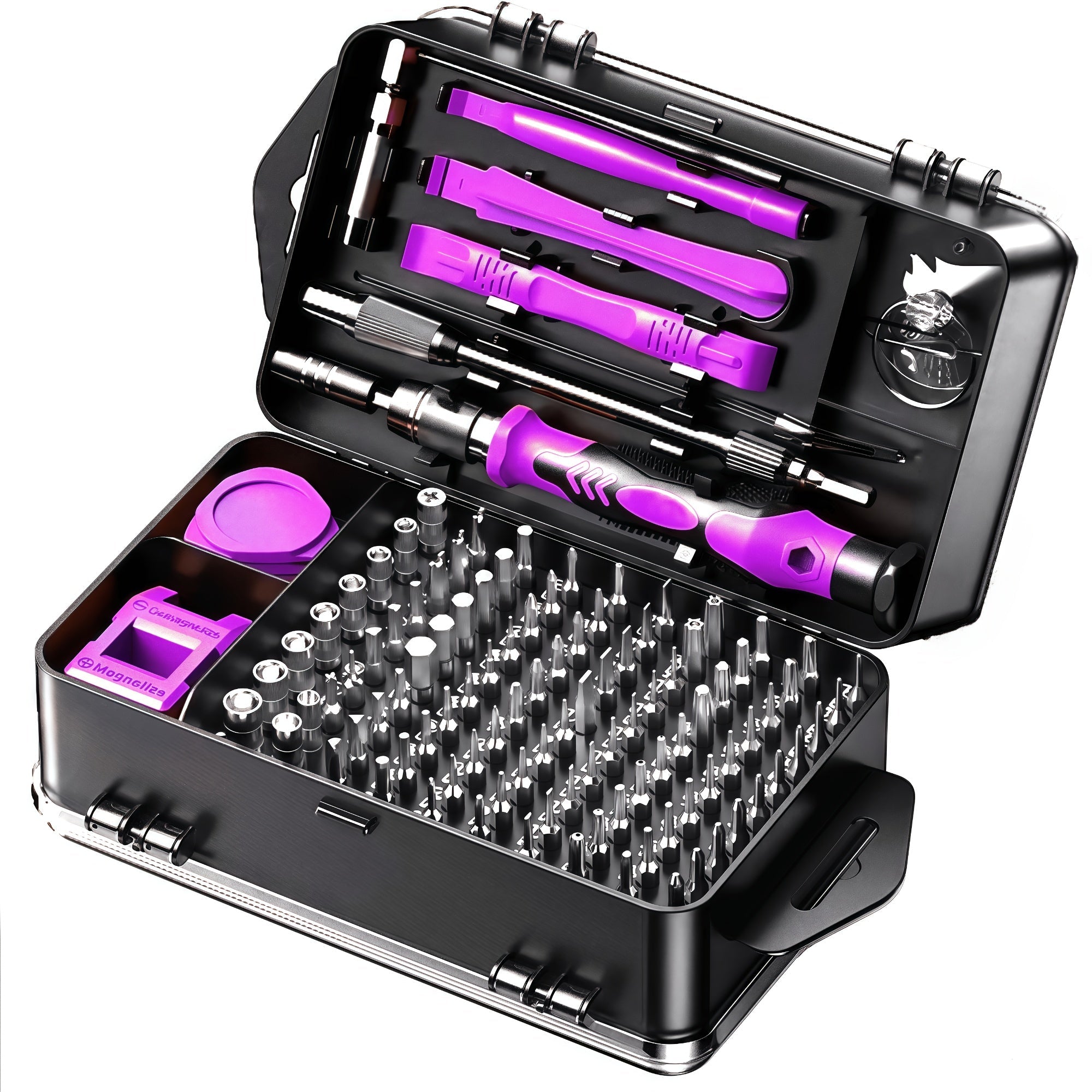 117-Piece Precision Screwdriver Set with Bits